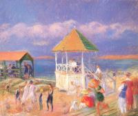William James Glackens - The Bandstand
